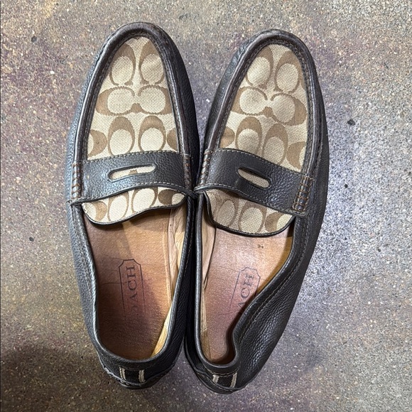 Coach Men's Brown Loafers - Picture 3 of 6